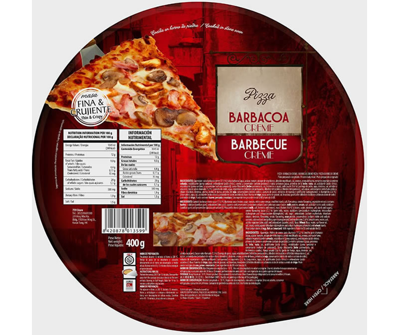 Pizza Barbacaeu BBQ Oven