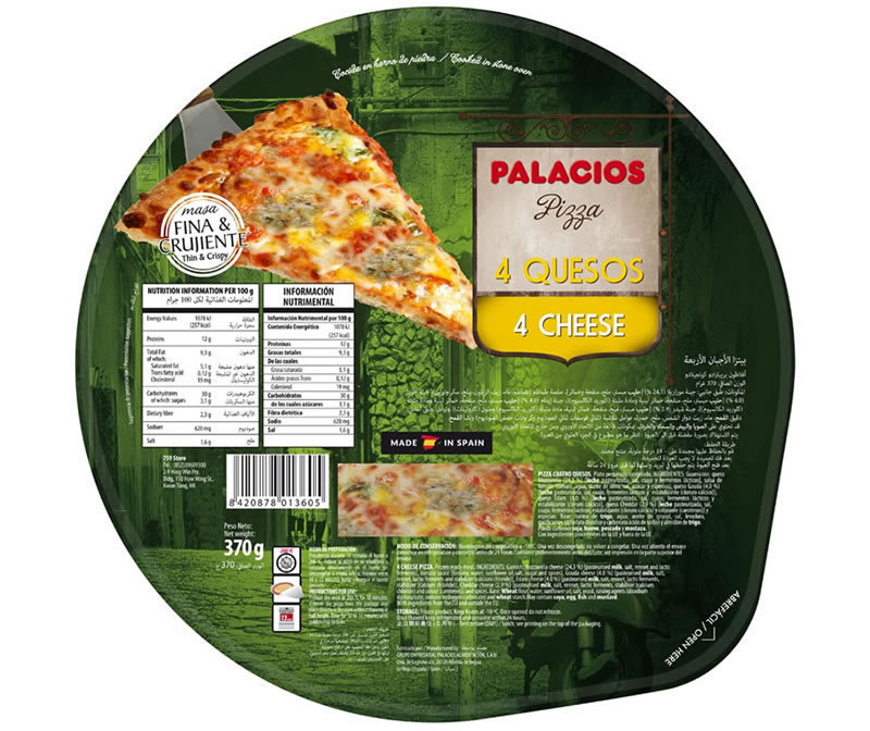 Pizza 4 Cheeses Oven