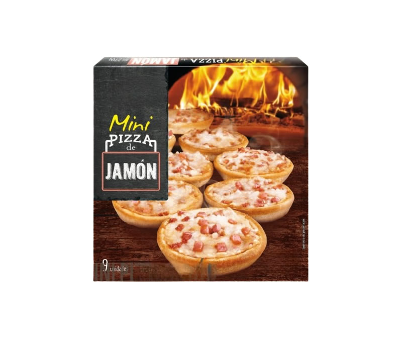 Mini Pizzas Ham and Cheese 6x270g