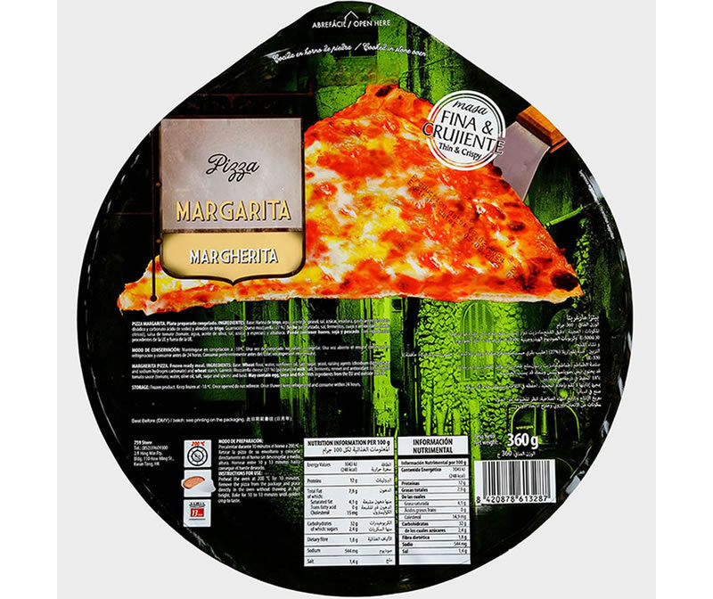 Oven Margarita Pizza