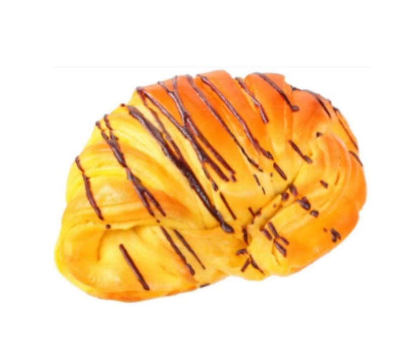 Baked Cocoa and Hazelnut Port Croissant