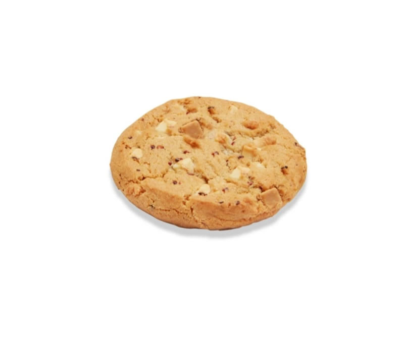 Cookie Chocolate Branco & Framboesa