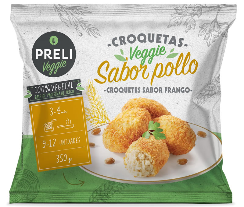 Croquete Veggie sabor Frango 11x350g
