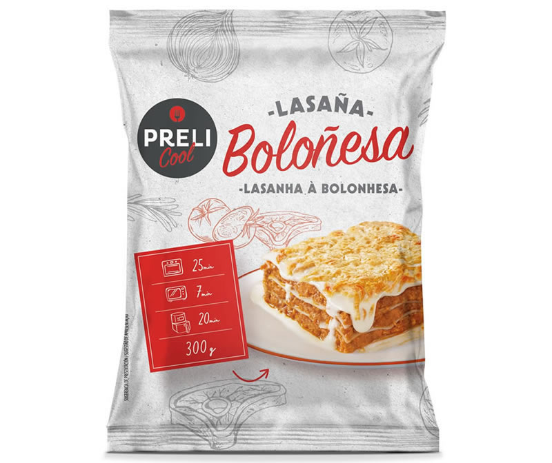 Gama Preli Lasanha Bolonhesa com bechamel
