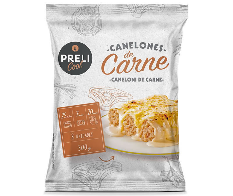 Gama Preli Caneloni de Crane com Bechamel