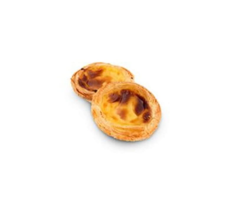 Mini pastel nata cozido