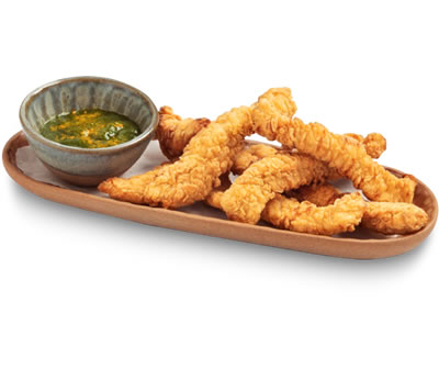 Gama Preli Tiras de frango estilo Cajn ( 10 x 400gr)
