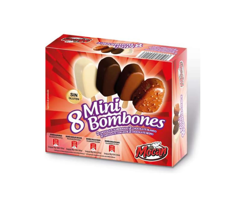 Pack Helado 8 Mini Bombones